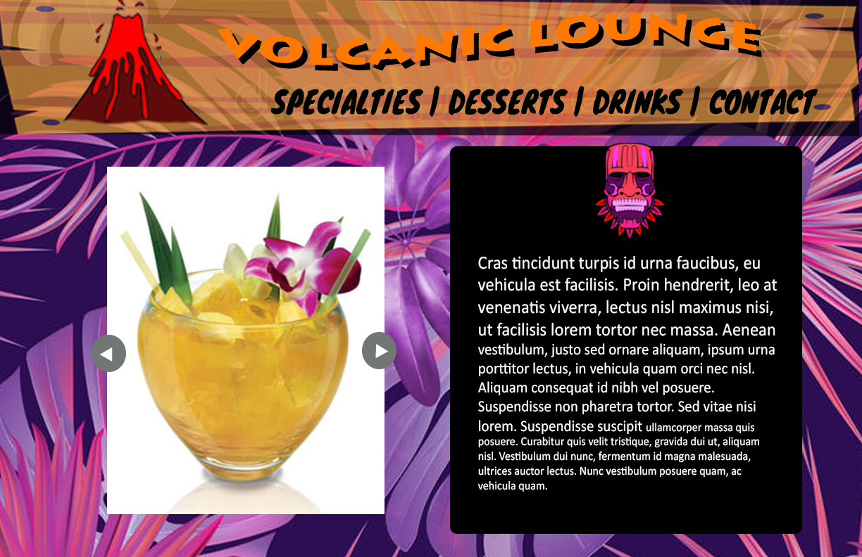 volcanic lounge